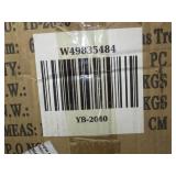 6 ft. Artificial Hinged Christmas Tree with 400 Pre-strung LED Lights Collapsible Stand