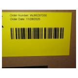 Auto-Rewind Garden Hose Reel-100ft- 1/2in, Ground-Mounted