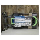 Cosco 2 in 1 Hand Utility Cart Dolly: Steel & Plastic, 300 lb Capacity, No Assembly, Green, 2 Wheel Hand Truck