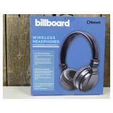 Billboard Wireless Bluetooth Headphones, Black