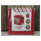 Whitmor Christmas 64 Ornament Stoarge Cube, 12 in x 12 in x 12 in