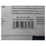 Room Essentials Twin XL Ivory & Blue Cotton Blend Sateen Duvet 2 Pc Set