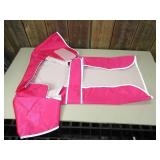 Kuoser - XL Bright Pink Rain Jacket For Large Dogs