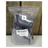 Surgery Collar for Dogs, Cone with Adjustable Strap, Gray, Medium