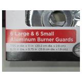 9 Foil Burner Covers Trueliving G0305 Covers Foil Burner 12ct