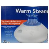 Vicks Warm Steam Vaporizer Humidifier with Night Light - 1.5gal - 600 sq ft - White