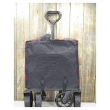 Woolrich - Foldable Wagon, Red & Black Plaid, 180lb limit