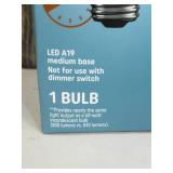 GE LED Timer Soft White A19 Light Bulb