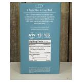 GE LED Timer Soft White A19 Light Bulb