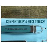 Charbroil 4pc Comfort Grip Tool Heat-Resistant Grill Cookware Set