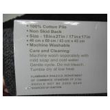 Luxury - Bath Rugs, Black