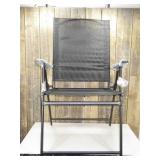 Sling Patio Dining Folding Chair Black - Room Essentials