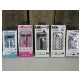 Billboard - Titanium Earbud With Mic  (set of 5)