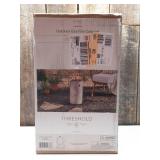 17" Pipestone Outdoor Column Fire Pit Gray - Threshold