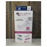 Stacable Shelf - 4 clear shelves, floating shelves, easy to clean