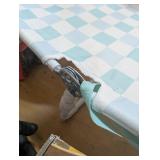 Folding Lounger Blue - Sun Squad