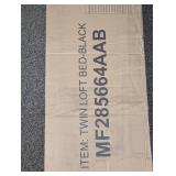 Loft Bed with Desk and Shelf, Space Saving Design,Twin MF285664AAB