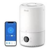 Levoit 200S Dual Smart Top Fill Humidifier: Cool Mist, Ultrasonic, No Filter, 25 Hr Run, 100-300 sq. ft., Bedroom & Baby