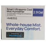 DREO Smart Ultrasonic Humidifier, 100H Runtime for Large Rooms - 3gal