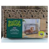 Wire Collapsible Dog Crate - M - Black - Boots & Barkley™