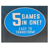 EastPoint Sports 5-in-1 Tabletop Stadium Games