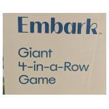 Giant Connect 4 - Embark™: Pine and Plywood Lawn Game for 6+