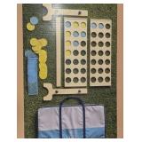 Giant Connect 4 - Embark™: Pine and Plywood Lawn Game for 6+
