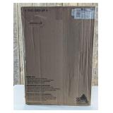 Space Solutions 18" Deep 4 Drawer Metal Mobile Organizer with 4 Box Drawers Locking Pearl White