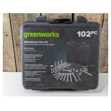 Greenworks 102pc Mechanics Tool Kit with Case