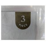 King Tufted Diamond Crinkle Comforter and Sham Set Ivory - Threshold™: OEKO-TEX Certified, Jacquard Weave