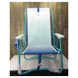 Backpack Chair Aqua Ombre - Sun Squad
