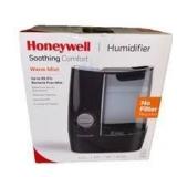 Honeywell HWM845 Warm Mist Humidifier with Essential Oil Cup Filter Free Black: Quiet Operation, 24-Hour Run Time