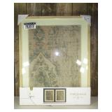 24" x 30" Textured Fabric Framed Wall Art - Threshold™  (set of 2)