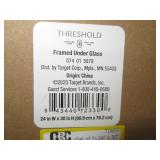 24" x 30" Textured Fabric Framed Wall Art - Threshold™  (set of 2)