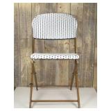 1pc French Cafe Outdoor Patio Dining Folding Chairs Beige - Threshold