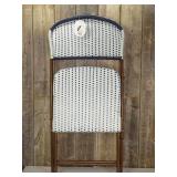 1pc French Cafe Outdoor Patio Dining Folding Chairs Beige - Threshold