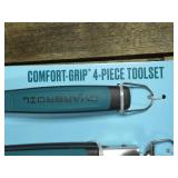 Charbroil 4pc Comfort Grip Tool Heat-Resistant Grill Cookware Set