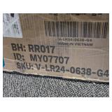 Gray Leather Power Lift Standard (No Motion) Recliner with Power Lift