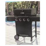 Char-Broil 4 Burner 25000 BTU Gas Grill 463351125 Black/Silver