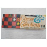 Vintage 1973 Chess & Checkers