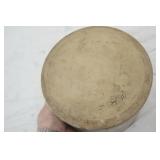 Antique/Vintage Crock 6" diameter by 4.5" tall