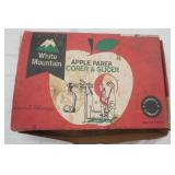 Vintage White Mountain Apple Parer Corer & Slicer