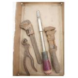 Vintage Hand Tools. Pipe Wrenches