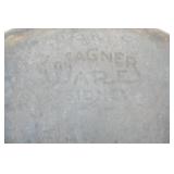 Vintage Cast Iron Skillet #6. 9" diameter. Wagner.