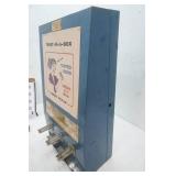 Vintage "Treat-In-A-Box" coin-operated vending machine