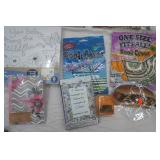 Painting Canvas, Silk and Steel Book, yarn Book, Small Journal, Book Covers, Stamp