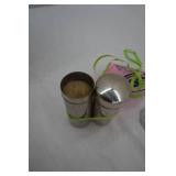 Vintage Salt & Pepper Shaker Collection, and Shave Brush