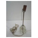 Vintage Crystal/Glass Boudoir Lamp