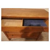 Antique Oak Sideboard Or Buffet. 44"Wx17.5"Dx40"H