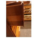 4-Drawer Wooden Dresser 30"x 16"x 43.5"